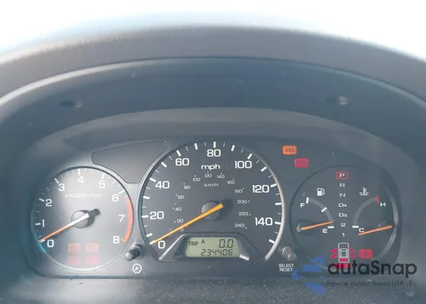 2002 Honda Accord 2.3 Ex из США, поврежденный, VIN 1HGCG56612A142289